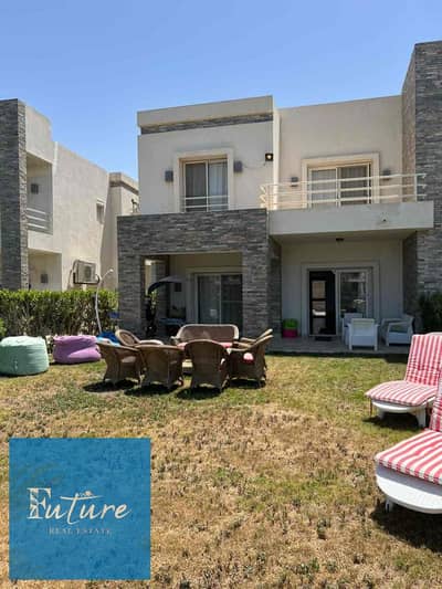 توين هاوس لقطه للبيع في امواج الساحل الشمالي لوكيشن مميز علي البول / امواج الساحل الشمالي / Amwaj north coast