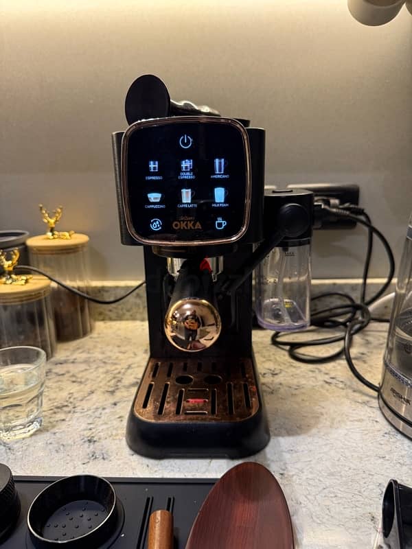 okka espresso machine solo m semi automatic 1