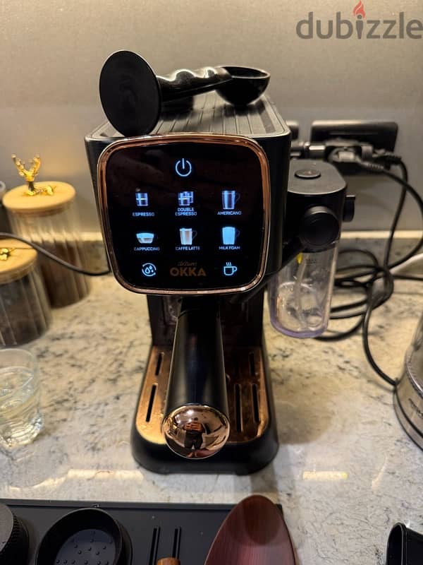 okka espresso machine solo m semi automatic 2