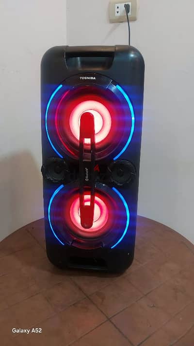 أقوى party box  من Toshiba – صوت يهز المكان!  لو بتدوري على صوت نقي