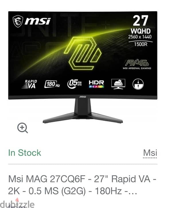 MSI 2k 180hz 1