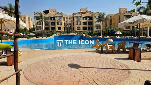 A fantastic apartment for sale in Highland Park compound in front of the swimming pools