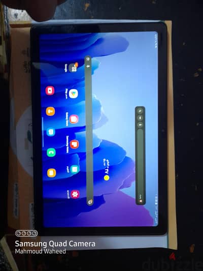 Samsung Galaxy Tab A7 حالة ممتازة + كامل بالمشتملات