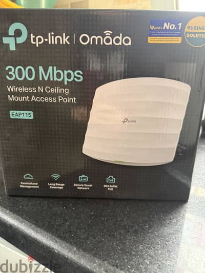 TP-Link Omada EAP115 Access Point | نقطة وصول سقفية احترافية