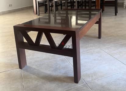 Beech Wood Coffee Table from Mffco Helwan (Sold as 1 or 2 pieces)