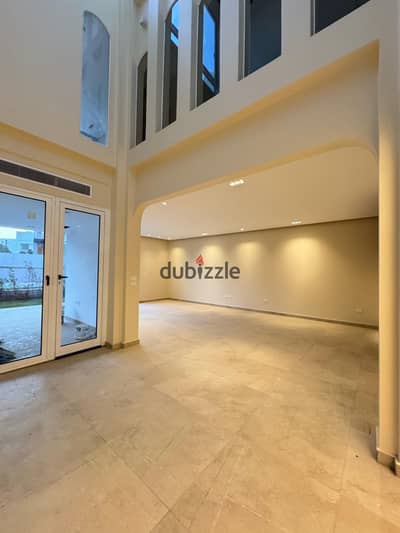 Finished townhouse for sale with air conditioning and elevator immediate delivery 5 rooms landscape view in Joulz Compound near Sheikh Zayed Palm Hill