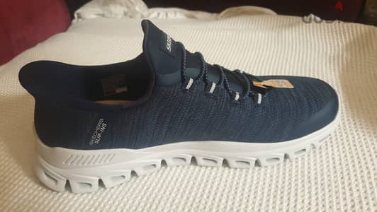 Skechers Men's Glide-Step Zefyr Hands Free Slip-in Sneaker - سكتشرز