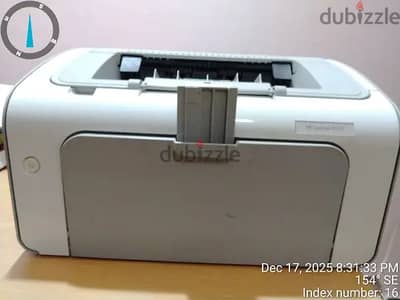 Hp Laser Jet P1102 برنتر ليزر ابيض واسود