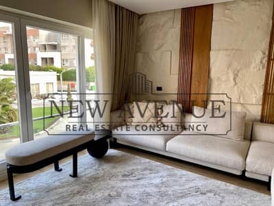 Luxurious finishing with ac’s and kitchen ready to move 3 Bedrooms including 2 Master bedrooms   Living Room  Maid's room with bathroom  4 Bathrooms