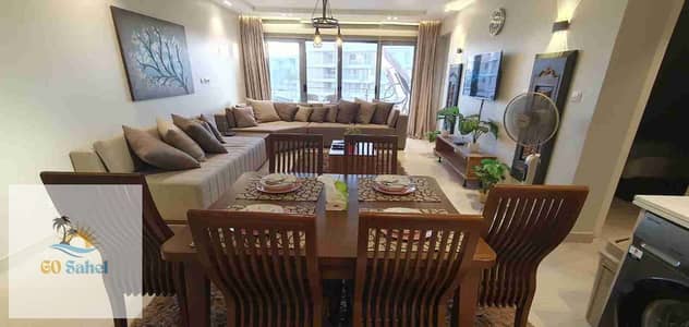 Chalet for rent in Marina West Marassi – 2 bedrooms with a pool view, in a prime location at the best price.