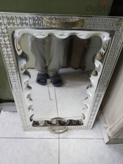 صنيه معدن طلاء فضه