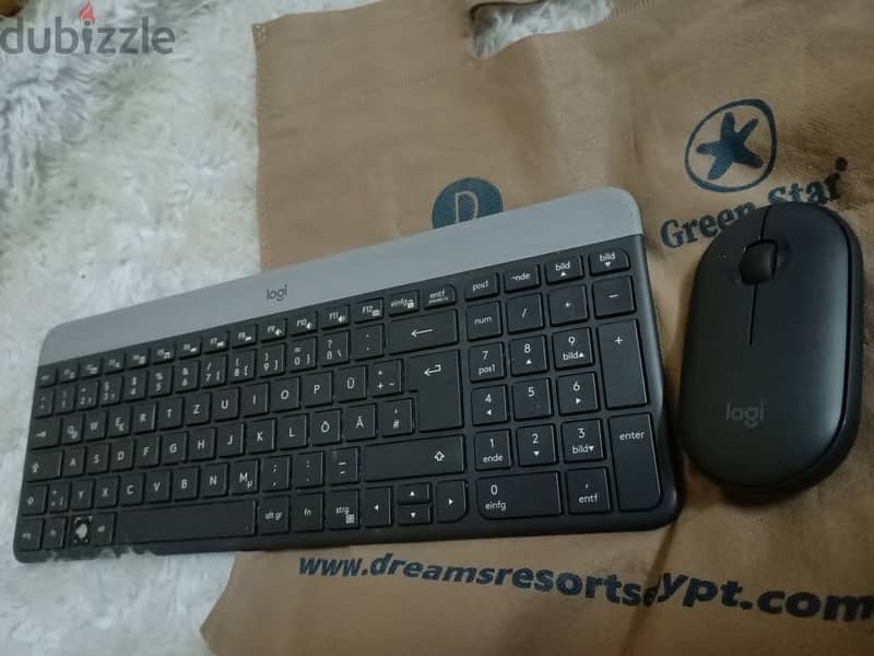 Logitech Keyboard + Mouse Wireless MK470 2