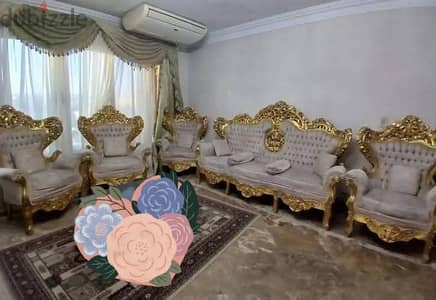 صالون كلاسيك خشب