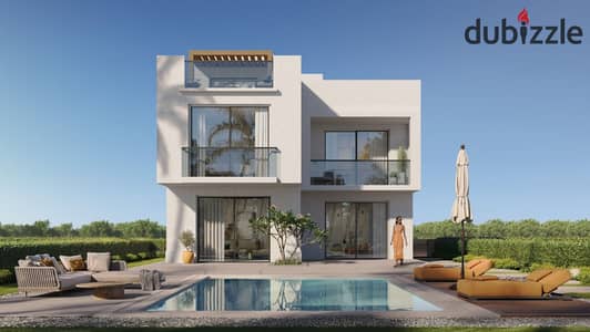 Townhouse for sale, fully finished, with installments  in Key Of  of Greens, New Zayed. Prime location directly in front of Sphinx Airport.