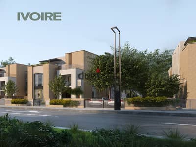 Apartment for sale in Ivoire Compound, Sheikh Zayed, near Beverly Hills, with installments over 12 years.