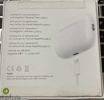 AirPods Pro 2 (USB-C) - كسر زيرو - النسخة الأحدث بشحن الـ Type-C