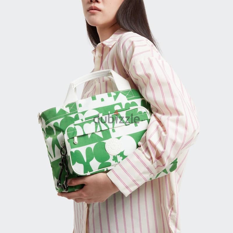 Kipling JIHOON Kipling X Minju Kim Medium Tote - Minju Multi PRT 10