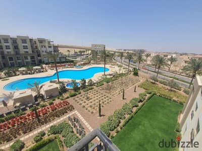 Apartment in Uptown Cairo, two bedrooms, ready for immediate occupancy, finished, prime location