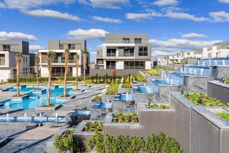 tiwnhouse Villa for sale ready to  move with a prime location in Sheikh Zayed next to Al Rabwa compound