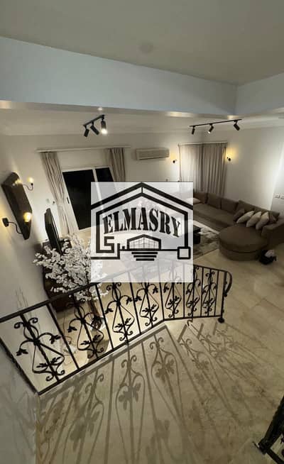 فيلا مفروشه بالرحاب رباعيه للإيجار تاون هاوس Town house في اميز موقع   بالرحاب 1 التجمع الأول   Rehab city New Cairo   نموذج G