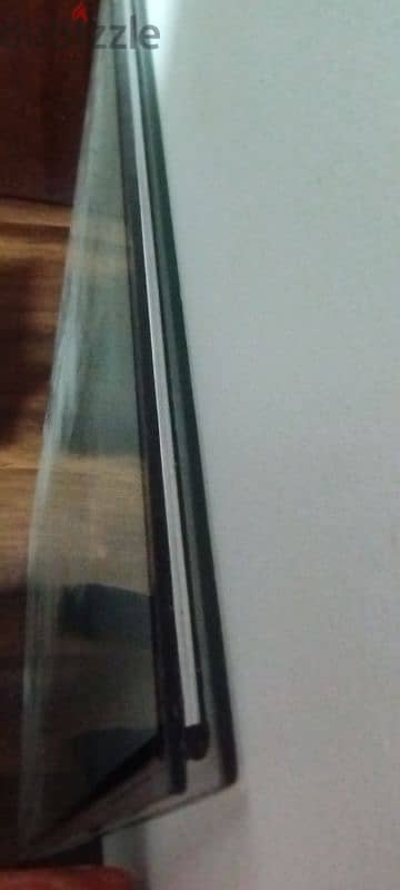 ضلفتين زجاج ٥٨  سم*١٠٠ سم زجاج ضبل