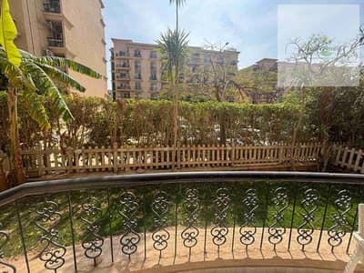 للايجارمفروش فى الرحاب شقه 3 غرف ارضى بجاردن