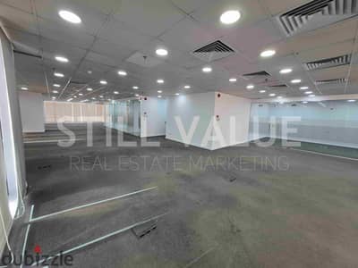 مقر اداري للايجار 350متر دور ارضي وجهه في التجمع الخامس Office For Rent 350Sqm In Fifth Settlement