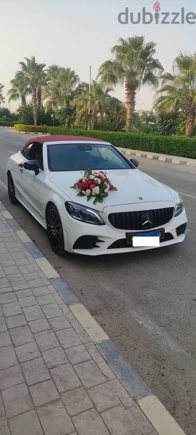 للزفاف ( مرسيدس C 200 كابورلية ) بسعر يبدأ من 3500 جنية شامل كل شئ
