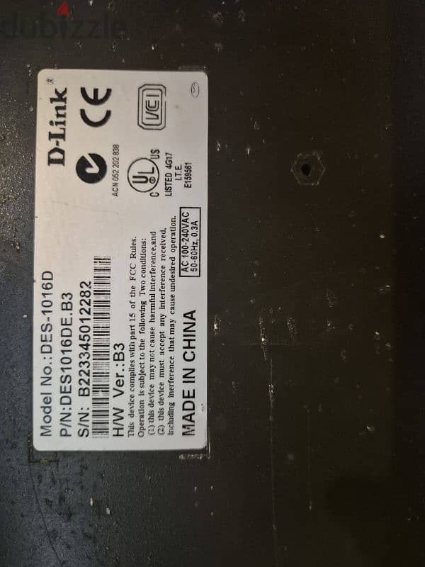 switch D link 16 1