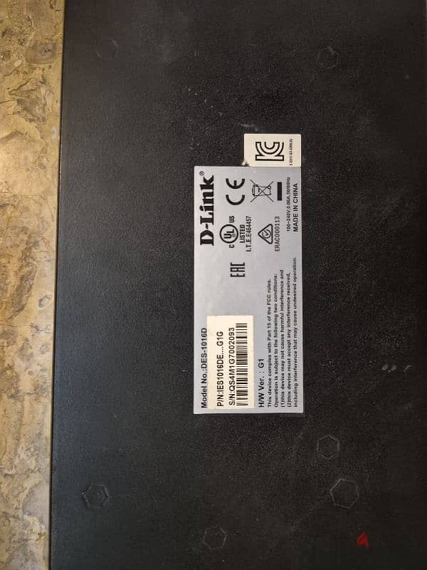 switch D link 16 3