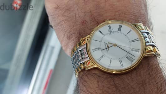 Longines men watch 39mm quartz movement