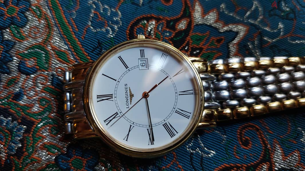 Longines men watch 39mm quartz movement 1