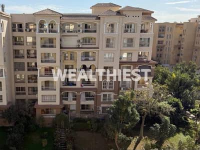 Apartment for sale in Madinaty B1 with garden view prime location near Open Air Mall services and Madinaty Club featuring Talaat Mostafa finishing in