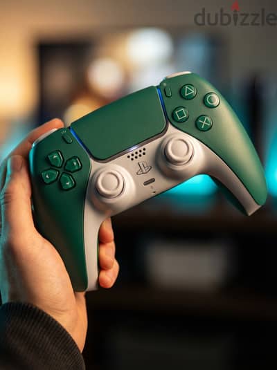 PS5 Controller Alpine Green | دراع بلايستيشن 5 متبرشم