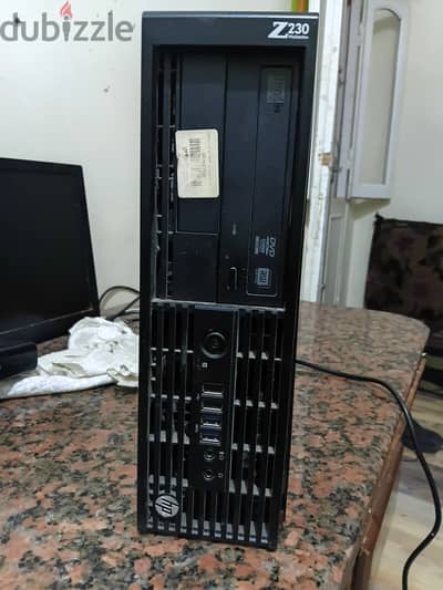كمبيوتر جيمينج hp z230 بمعالج Core i5 الجيل الرابع،