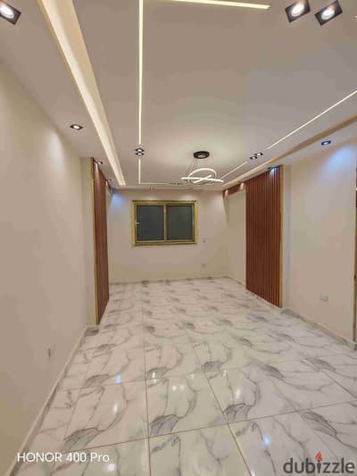 Apartment for sale, second tower from Al-Maryoutia, Faisal main road, 110m, first residence, upscale quiet location
