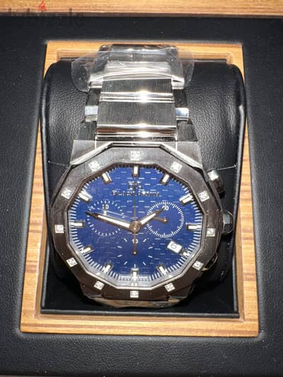 Frank Rosha Diamond Men’s Watch — Black Armin Edition