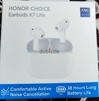 سماعة Honor Choice Earbuds X7 Lite - جديدة بالعلبة (Open)