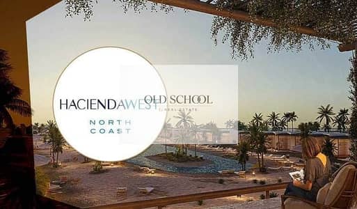 north coast Standalone Villa sea view 197 sqm for sale semi finished in Hacienda west north coast