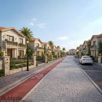فيلا مستقلة في زايد الجديدة كمبوند سكون بمقدم 1.2 مليون فقط على 7 سنين قرب وصلة دهشور