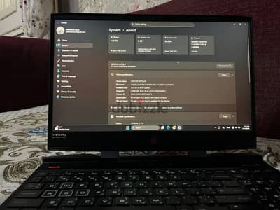HP Omen Gaming - RTX 2070 - RAM 32GB - حالة ممتازة لقطة