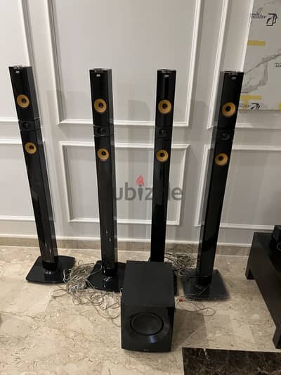 LG 9.1ch Smart 3D Blu-ray Home theater With Aramid Fiber