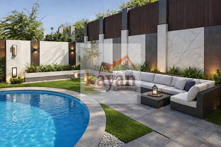 Furnished villa for rent in Cairo Festival City, modern furnishings