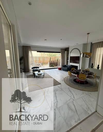 Apartment with a private garden fully finished at Palm Hills Compound, New Cairo at the old price