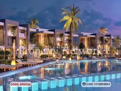 Furnished Duplex for Sale in La Jolie Plage Village – KM 58 ,Ready to move , prime location , Open Roof