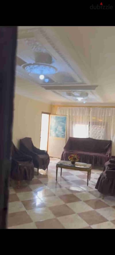 شقة مفروشة للإيجار المعادي شارع احمد زكي العمومي بالقرب من محطة المترو تتكون من اثنين غرفه نوم وريسبشن وحمام ومطبخ دور عاشر اسانسير