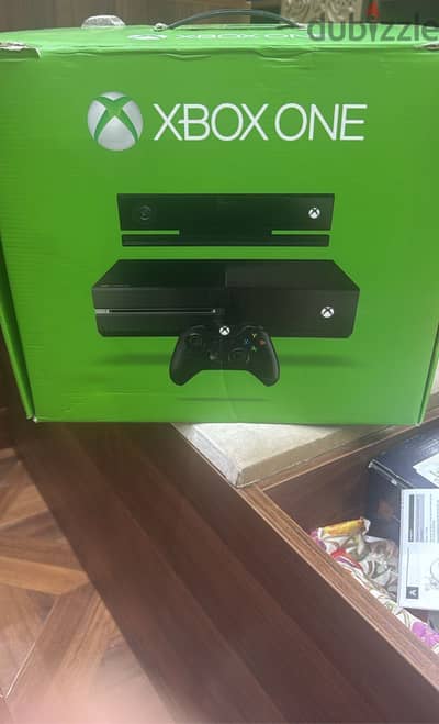 Xbox one with kinect one controller and  5 games