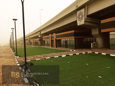 Showroom at Tantawy Axis for Rent- Outdoor Area