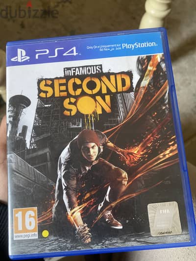 لعبت  infamous second son استعمال خفيف جدا