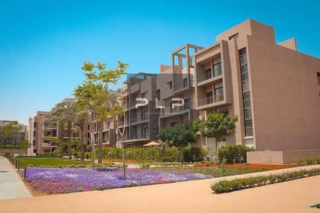 Apartment for sale below market price, resale, finished with air conditioning, ready to move with direct view of the landscape and with facilitiles